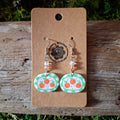 Handmade Orange Earrings