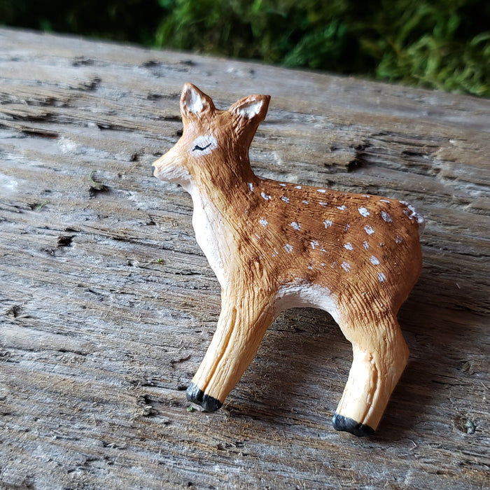 Handmade Woodland Fawn Brooch