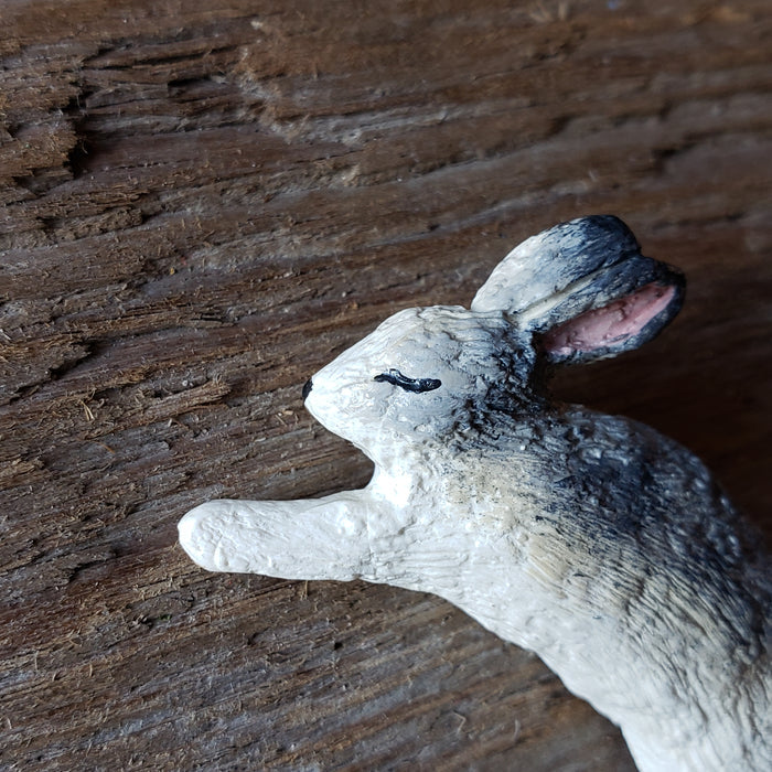Handmade Woodland Rabbit Brooch