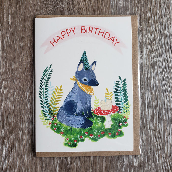 "Happy Birthday" Greeting Card