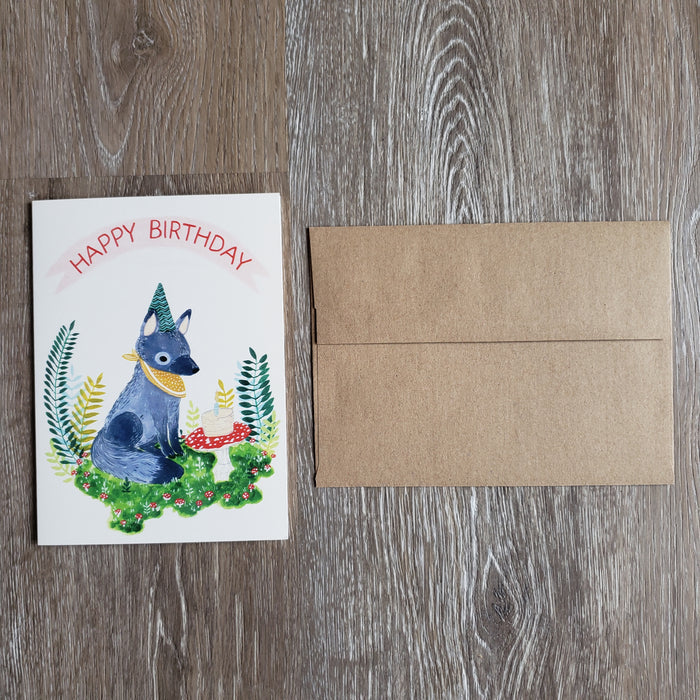 "Happy Birthday" Greeting Card