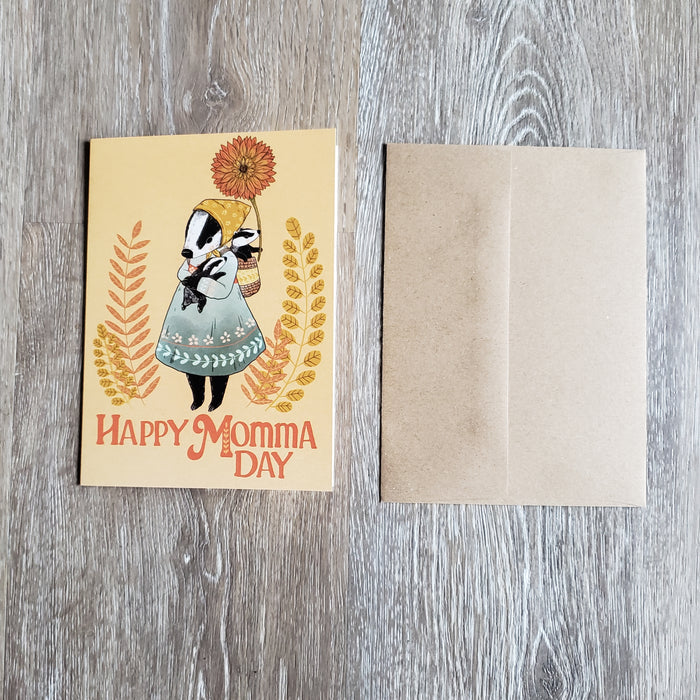 "Happy Momma Day" Greeting Card