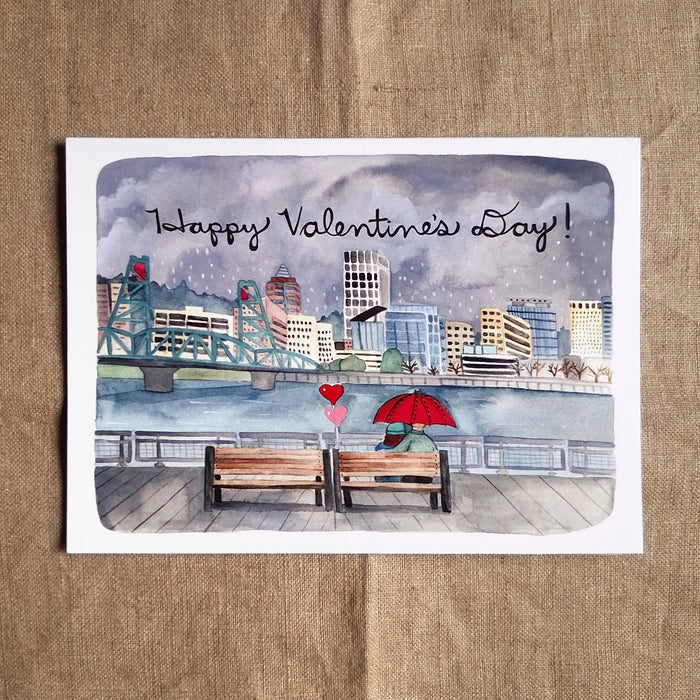 "Happy Valentine's Day" Greeting Card