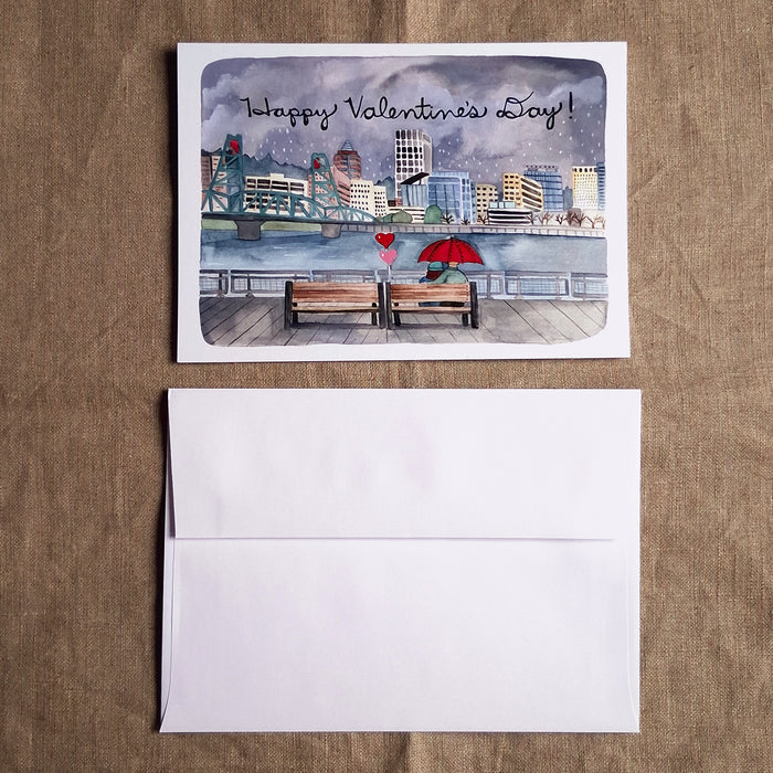 "Happy Valentine's Day" Greeting Card