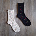Hearts and Roses Socks