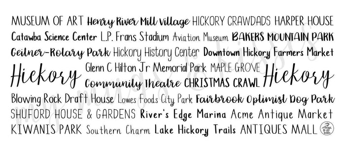 Hickory, NC Mug