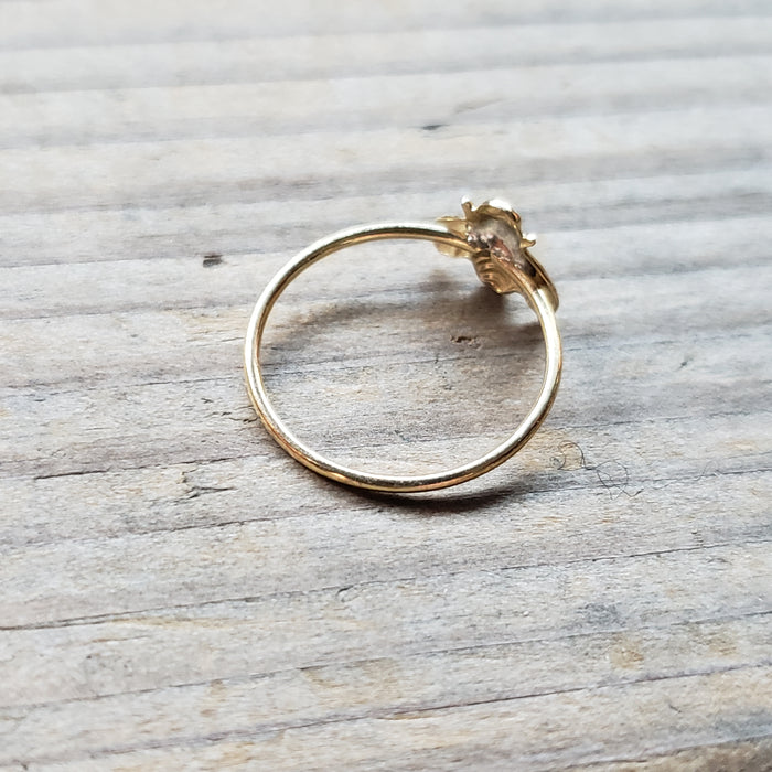 Honeybee Brass Ring