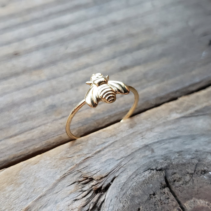 Honeybee Brass Ring