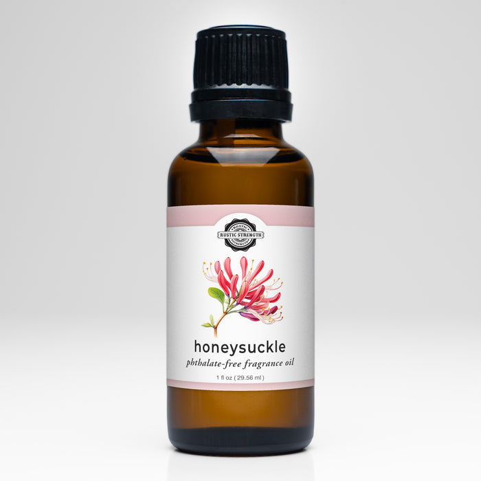Rustic Strength - Phthalate-Free Fragrance Oil | 1oz Amber Glass Vial | Honeysuckle