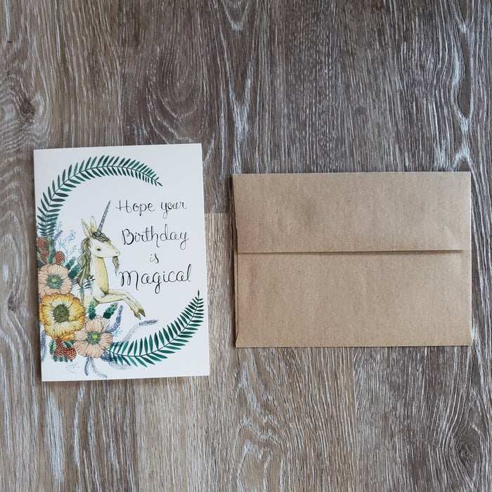 "Hope Your Birthday Is Magical" Greeting Card