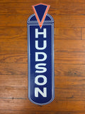 Hudson metal sign