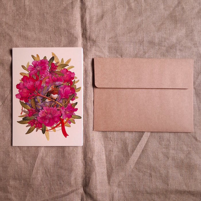Hummingbird Greeting Card