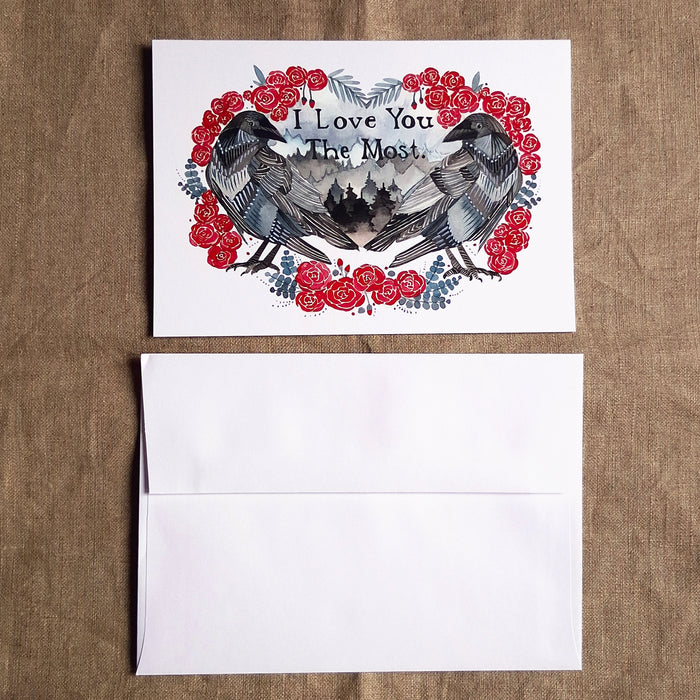 "I Love You the Most" Greeting Card