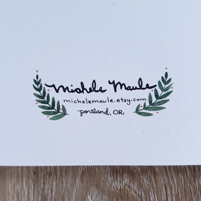 "I Miss You" Greeting Card