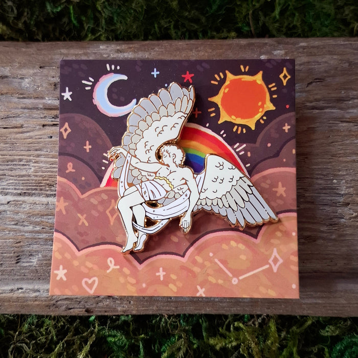 Icarus Enamel Pin