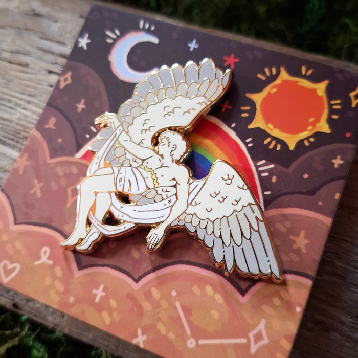 Icarus Enamel Pin