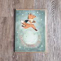 "I'm Over the Moon for You" Greeting Card