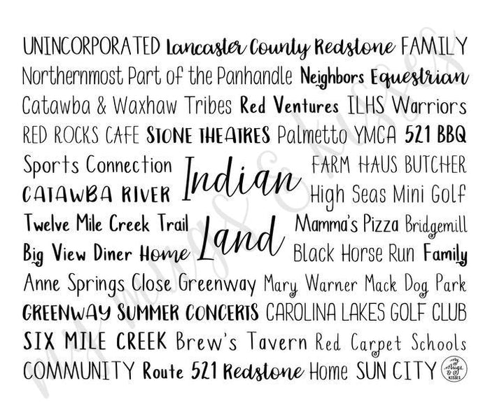 Indian Land, SC Travel Mug