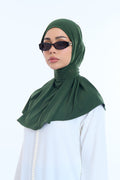Instant Hijab Premium I  Deep Olive