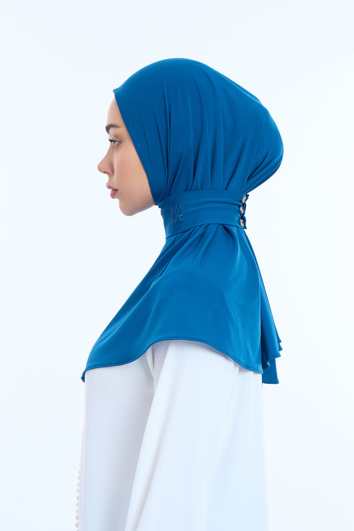 Instant Hijab Premium I Midnight Nav