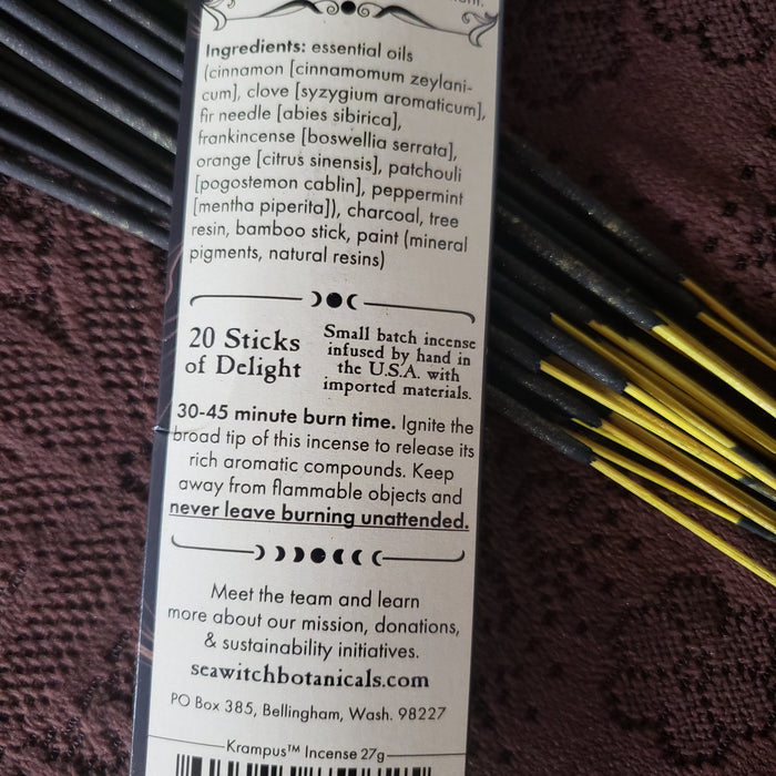 "Krampus" Frankincense & Spice Seasonal Incense