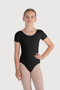L0802G - Bloch Overture Olisia Short Sleeve Girls Leotard