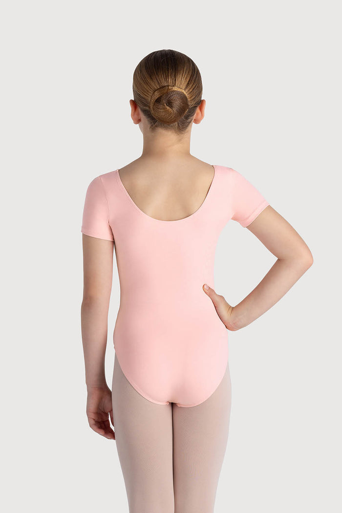 L0802G - Bloch Overture Olisia Short Sleeve Girls Leotard