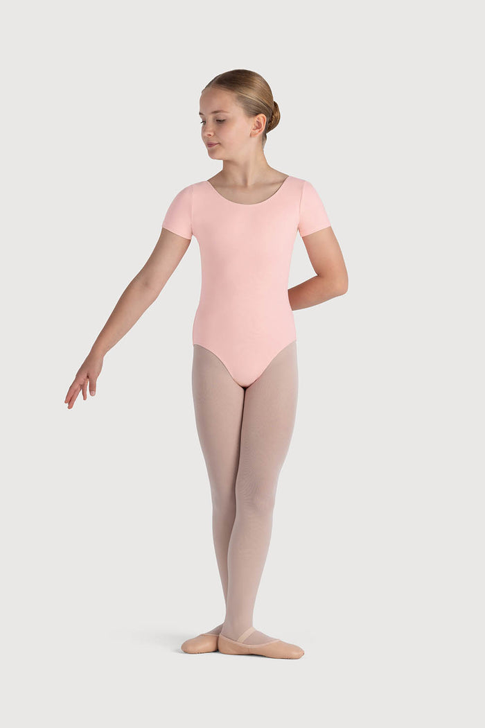 L0802G - Bloch Overture Olisia Short Sleeve Girls Leotard