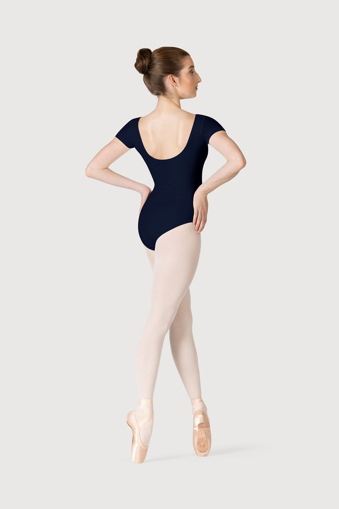 L0802L - Bloch Overture Olisia Short Sleeve Womens Leotard