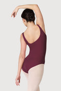 L0828L - Bloch Overture Odetta Sleeveless Pleat Womens Leotard