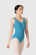 L0828L - Bloch Overture Odetta Sleeveless Pleat Womens Leotard