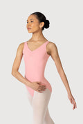 L0828L - Bloch Overture Odetta Sleeveless Pleat Womens Leotard