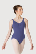 L0828L - Bloch Overture Odetta Sleeveless Pleat Womens Leotard