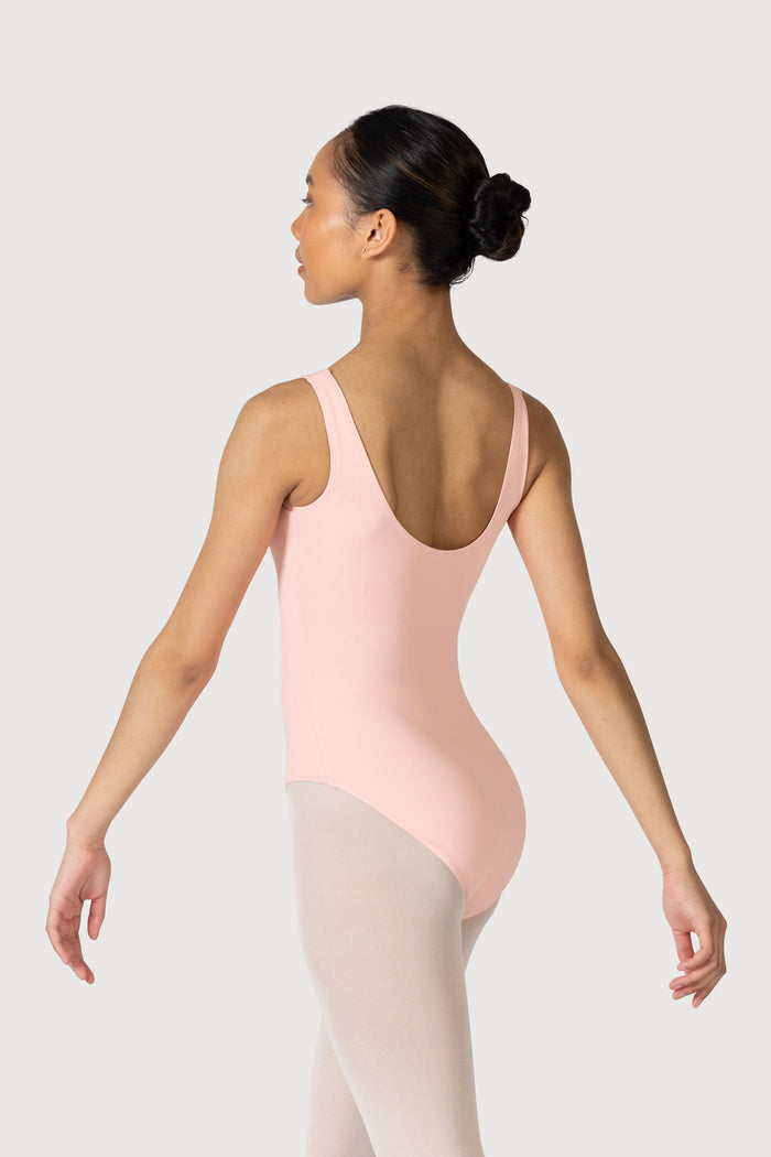 L0828L - Bloch Overture Odetta Sleeveless Pleat Womens Leotard