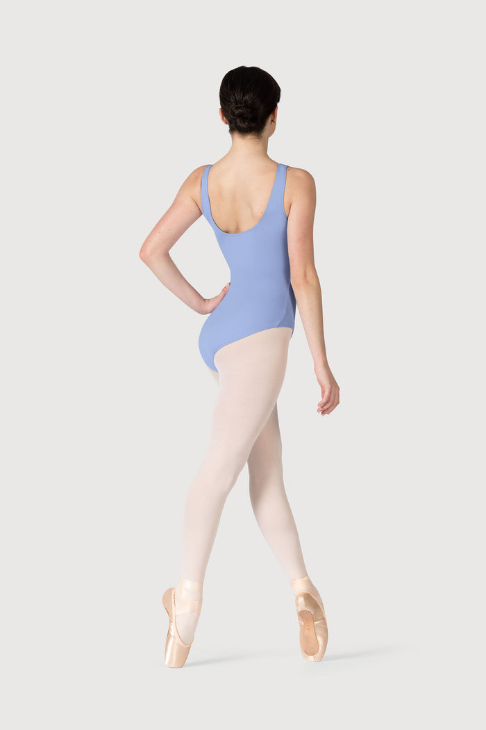 L0828L - Bloch Overture Odetta Sleeveless Pleat Womens Leotard
