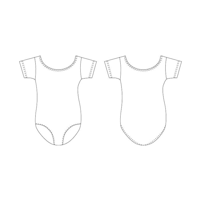 L3602B – Bloch Bannon Cap Sleeve Boys Leotard