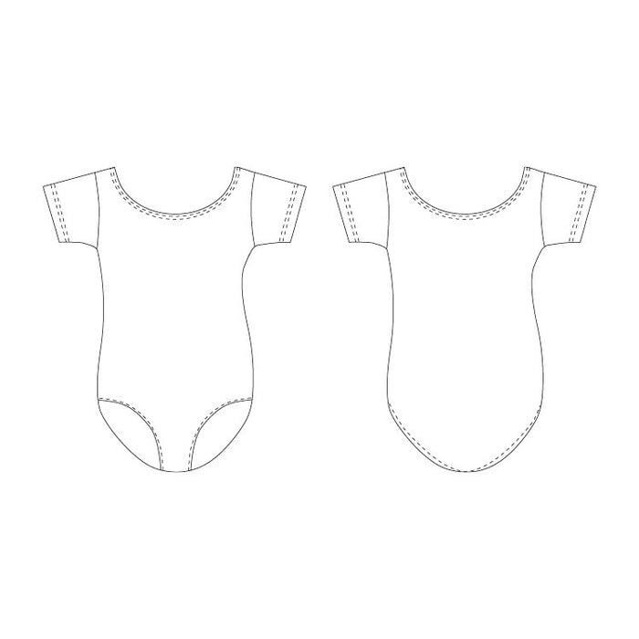 L3602M – Bloch Boyd Cap sleeve Mens Leotard