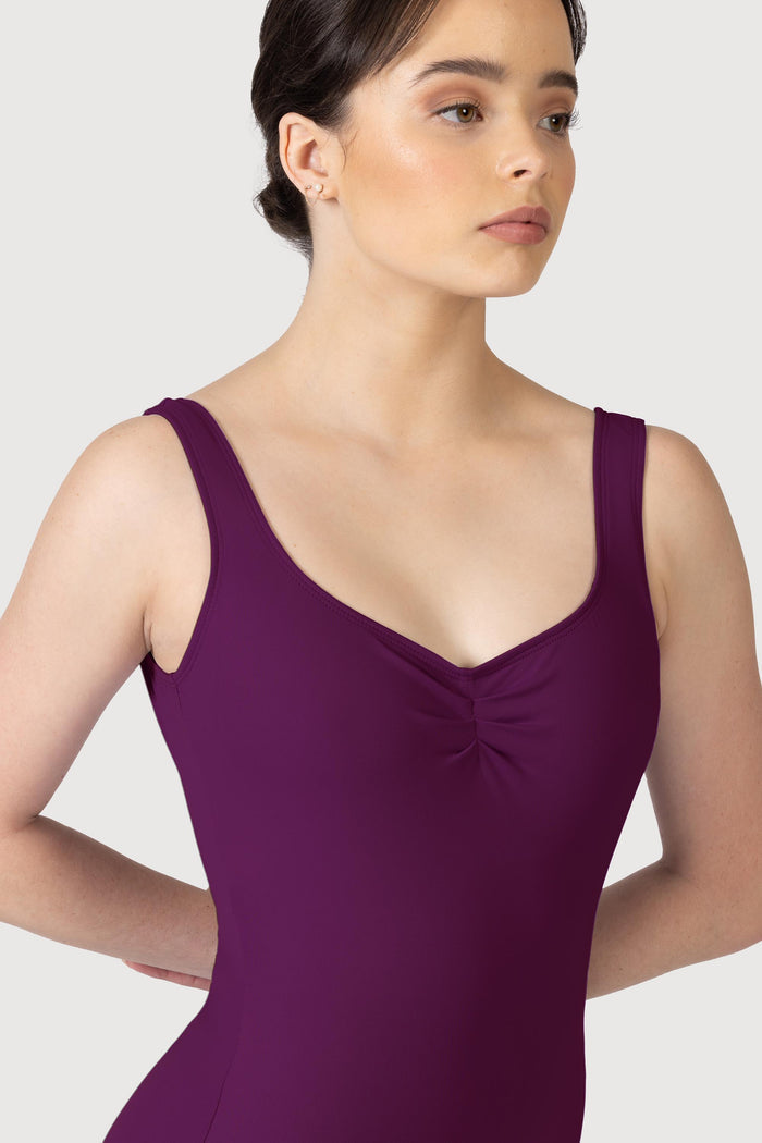 L3888 - Bloch Cecilie Gathered Tank Womens Leotard