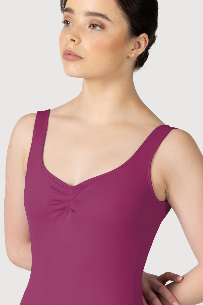 L3888 - Bloch Cecilie Gathered Tank Womens Leotard