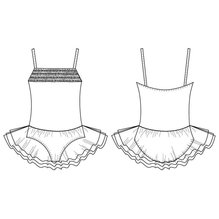 L57120G - Bloch Desdemona Tutu Girls Leotards