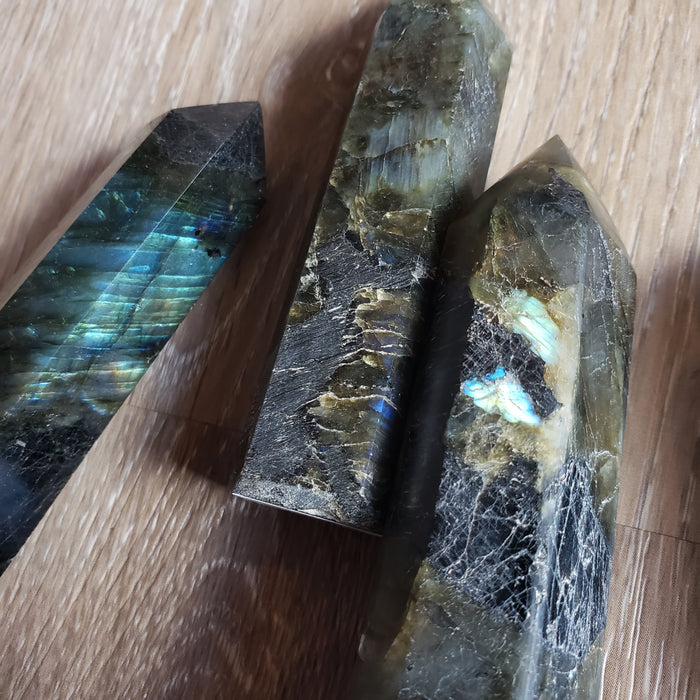 Labradorite Obelisks