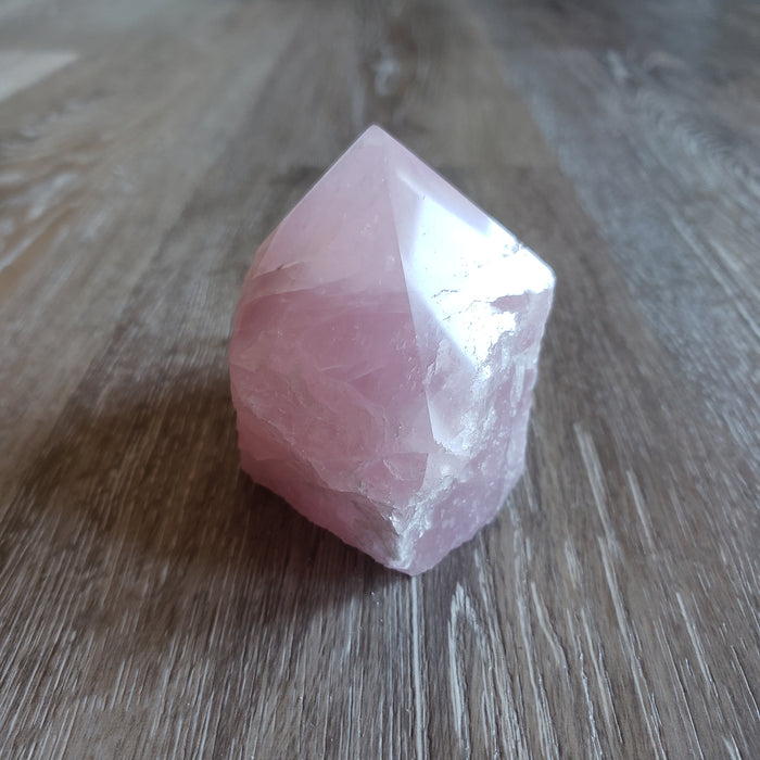 Large Rose Quartz Crystal Point
