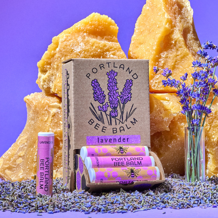 Lavender Beeswax Lip Balm