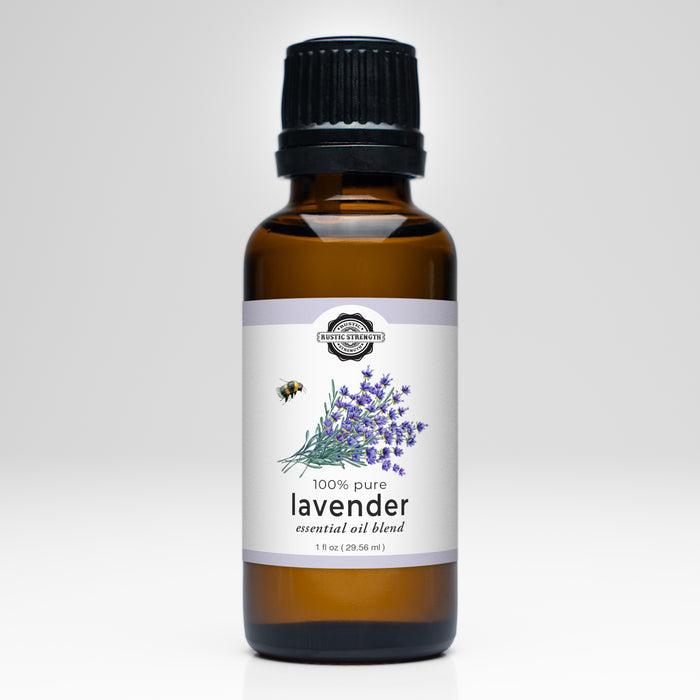 Rustic Strength - Essential Oil | 1oz Amber Glass Vial | Lavender