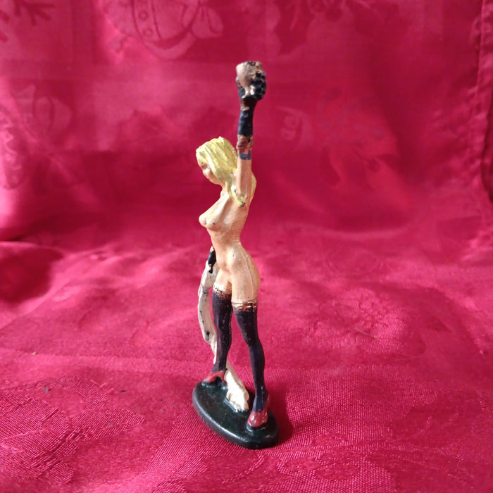 Lead Erotic Woman Naked Warrior - Blonde Hair-Jantiques LLC.
