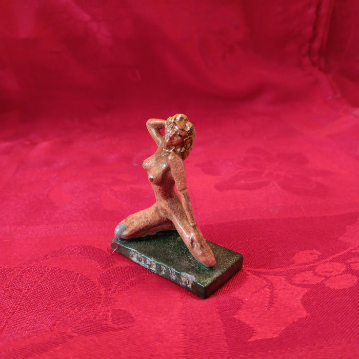 Lead Erotic Woman Naked Woman on Knees-Jantiques LLC.