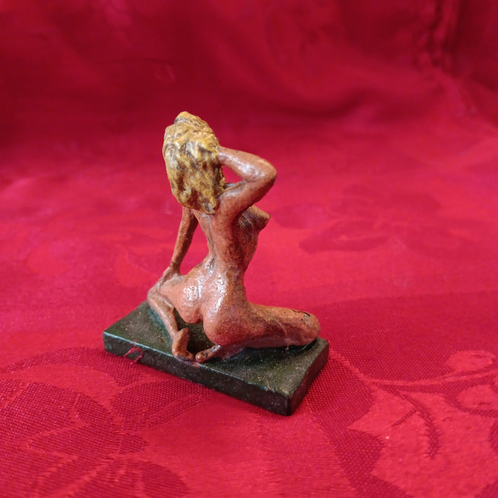 Lead Erotic Woman Naked Woman on Knees-Jantiques LLC.