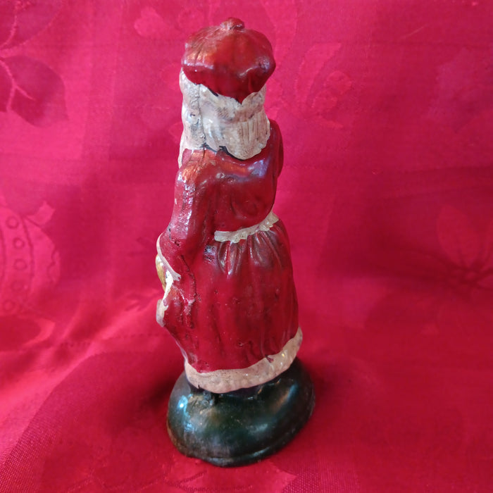 Lead Red Santa Claus 1807-Jantiques LLC.