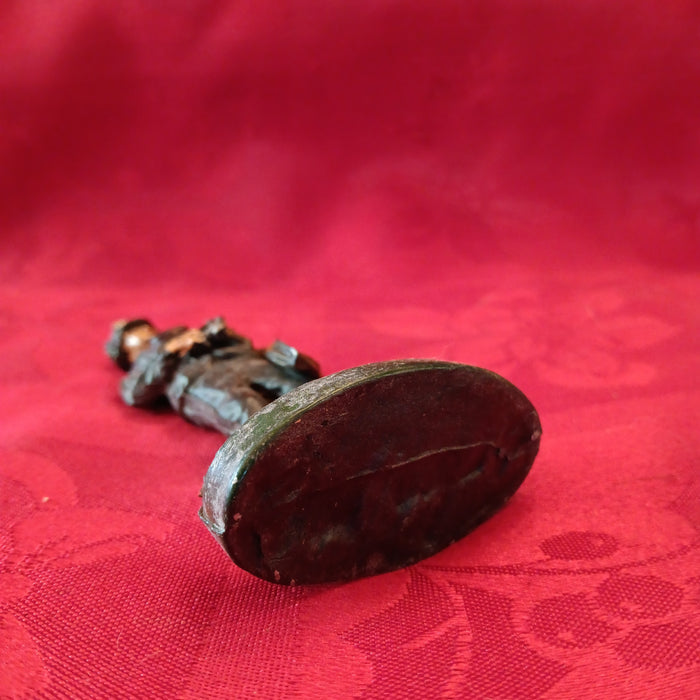 Lead WWII Natzi German Soldier w/ Binoculars-Jantiques LLC.