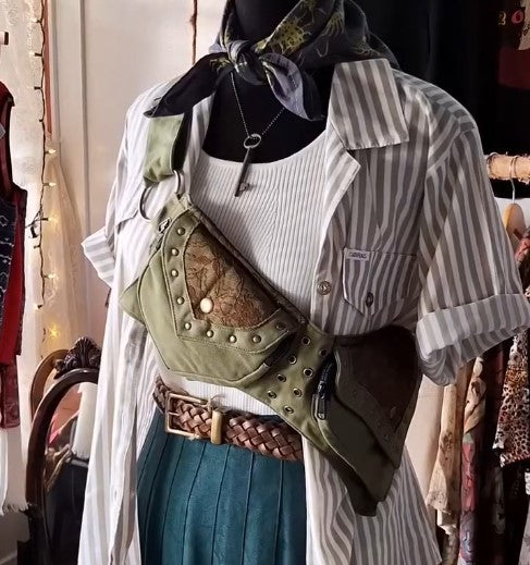 Leaf Belt Bag (approx 36" to 48" around)